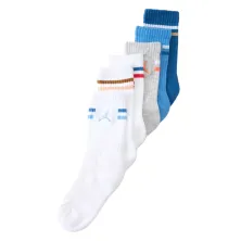Calcetines Jordan Icon Stripe True Blue Unisex Crew Pack 6