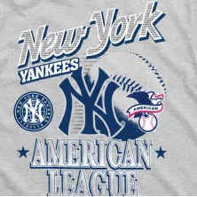 Camiseta New York Yankees New Era MLB Sport Classics Heather Gray