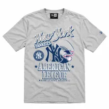 Camiseta New York Yankees New Era MLB Sport Classics Heather Gray