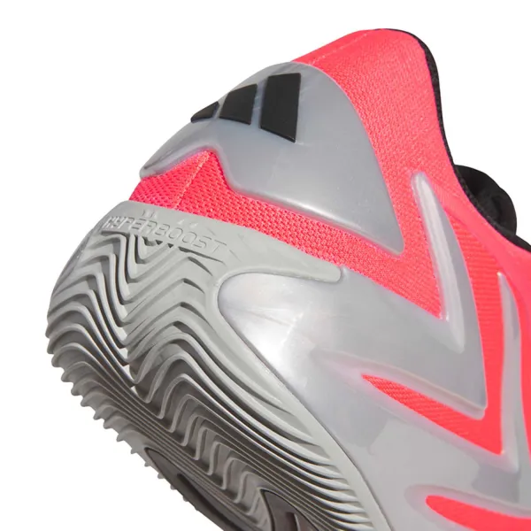 Adidas Anthony Edwards 3 Omen en gris y rojo - 3