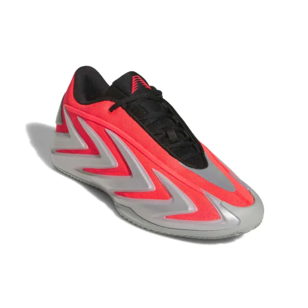 Adidas Anthony Edwards 3 Omen en gris y rojo - 4