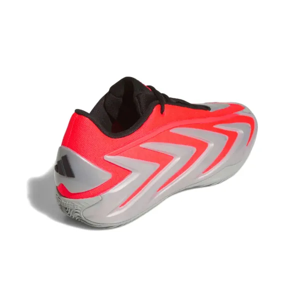 Adidas Anthony Edwards 3 Omen en gris y rojo - 2