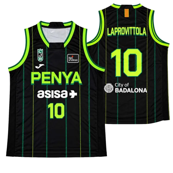Camiseta Laprovittola Joventut Badalona en negro - 3