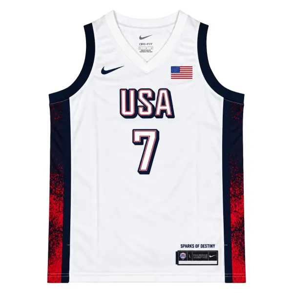 Camiseta Kevin Durant USA Nike en blanco para niños - 2 Camiseta Kevin Durant USA Nike en blanco para niños - 2
