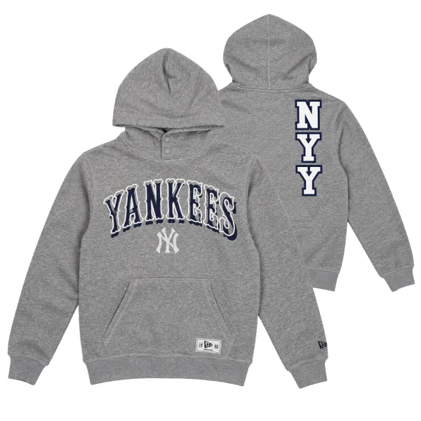 Sudadera Yankees Classic en gris 60884315 - doble