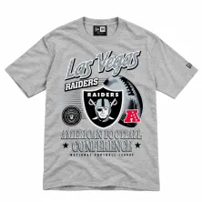 Camiseta Las Vegas Raiders New Era NFL Sport Classics Gris