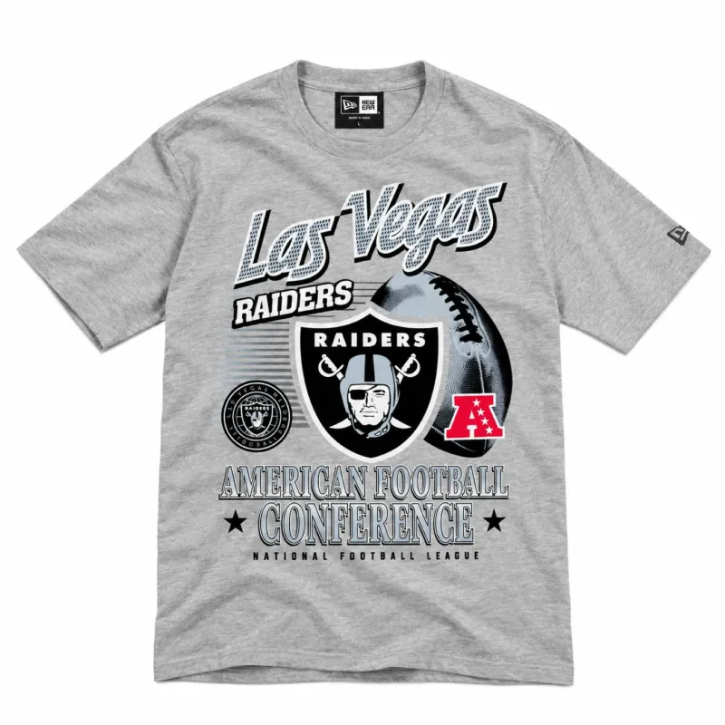 Camiseta Las Vegas Raiders New Era NFL Sport Classics Gris
