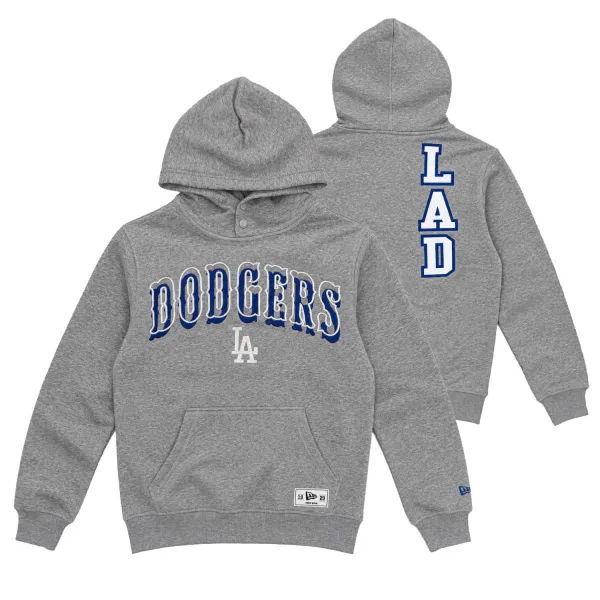 Sudadera Los Angeles Dodgers Classic New Era Gris
