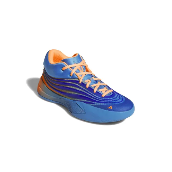Zapatillas Adidas Dame X en azul y naranja KI1623 - 4