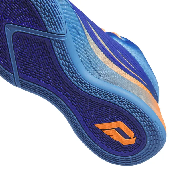 Zapatillas Adidas Dame X en azul y naranja KI1623 - 7