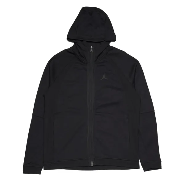 Sudadera Jordan negra con cremallera - 1