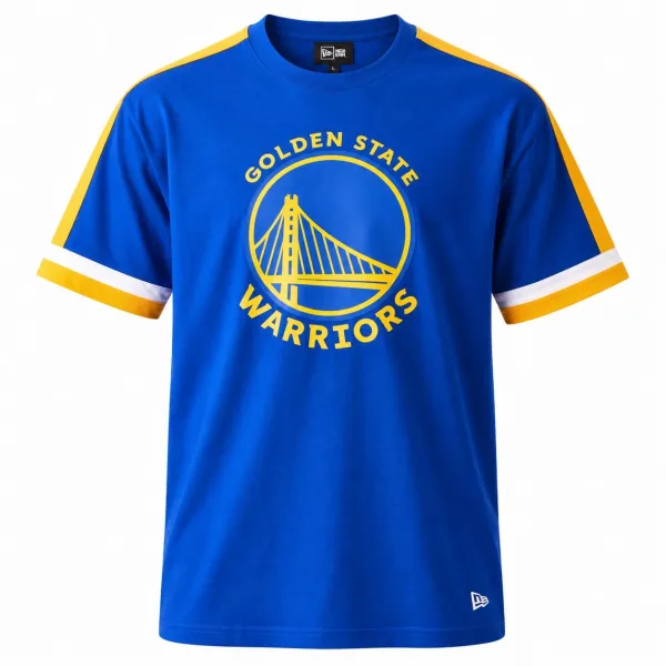 Camiseta warriors New Era Oversized en azul - 1