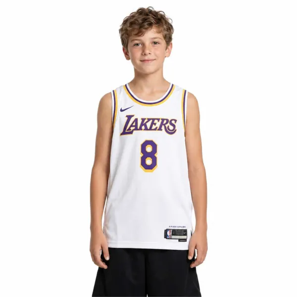 Camiseta Kobe Nike Swingman en blanco - 2 Camiseta Kobe Nike Swingman en blanco - 2