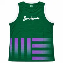 Camiseta Unicaja Malaga ACB 26-27 verde y morada - 3 Camiseta Unicaja Malaga ACB 26-27 verde y morada - 3