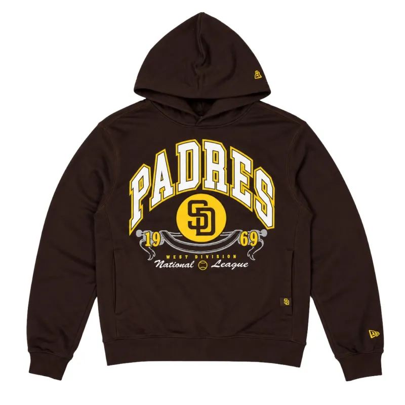 Sudadera Padres MLB marrón de New Era - 1