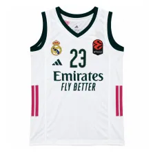 Camiseta Llull Real Madrid para niños en blanco para 2027 - 2 Camiseta Llull Real Madrid para niños en blanco para 2027 - 2