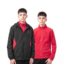 Chaqueta Jordan 3 en 1 System Bred Junior - modelo Chaqueta Jordan 3 en 1 System Bred Junior - modelo