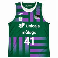 Camiseta Willy Hernangomez Unicaja Malaga Liga Endesa 2026-27 Primera Equipacion Joma