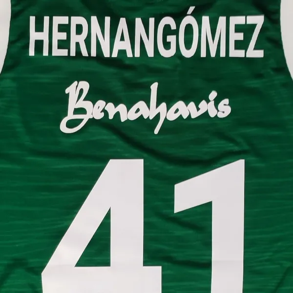 Camiseta Willy Hernangomez Unicaja Malaga Liga Endesa 2026-27 Primera Equipacion Joma