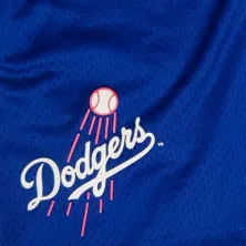 Short LA Dodgers New Era en azul tipo mesh - 2