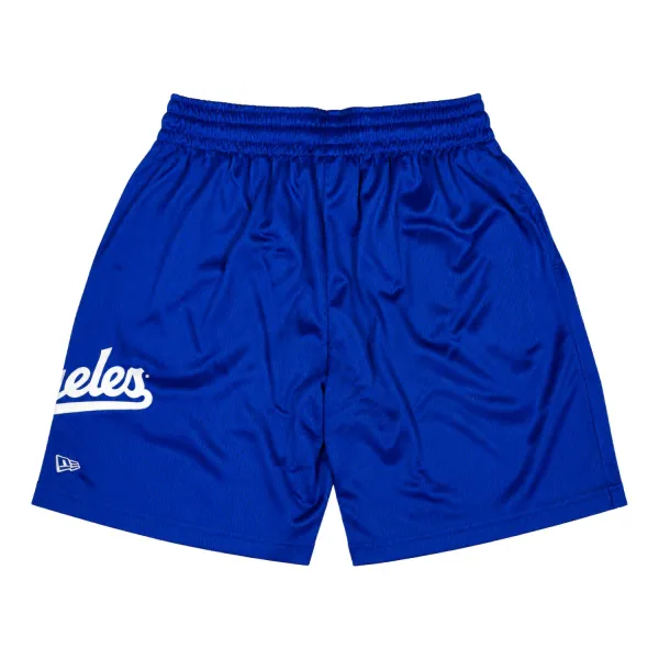 Short LA Dodgers New Era en azul tipo mesh - 4