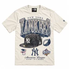 Camiseta New York Yankees New Era MLB World Series Champions Sport Classics