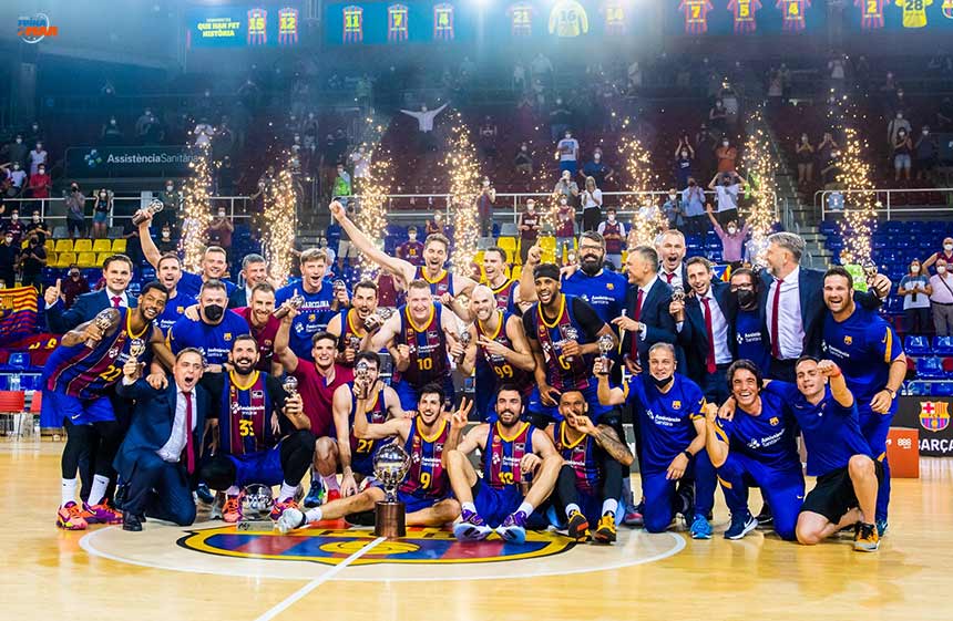 maximos campeones liga acb baloncesto