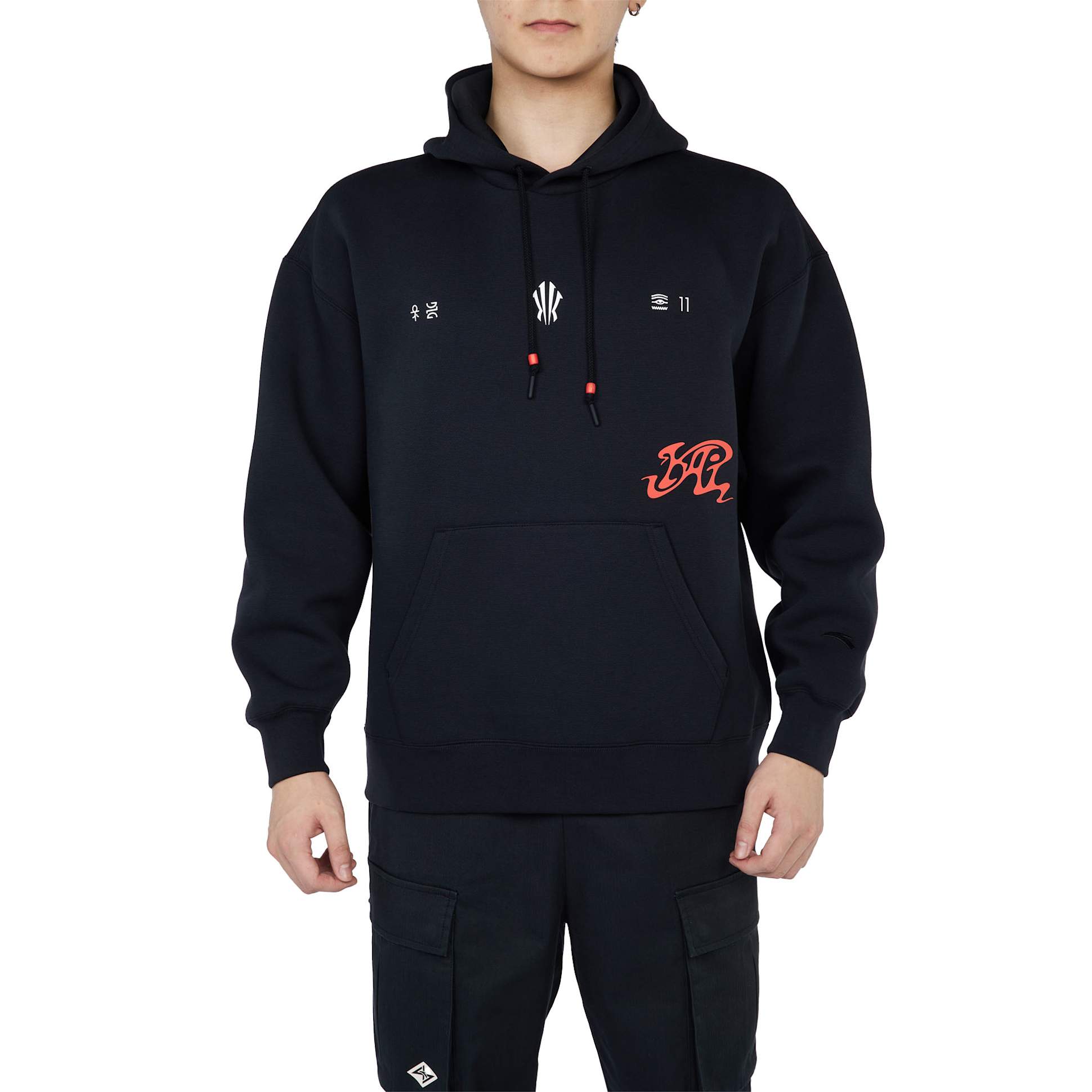 Sudadera Anta Kai negra con capucha