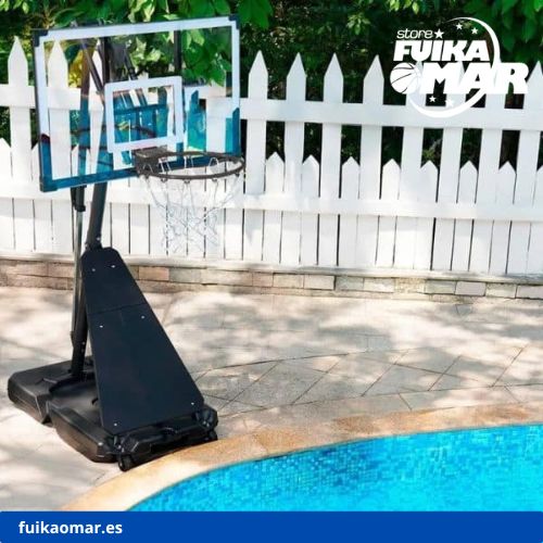 canasta de baloncesto para piscina