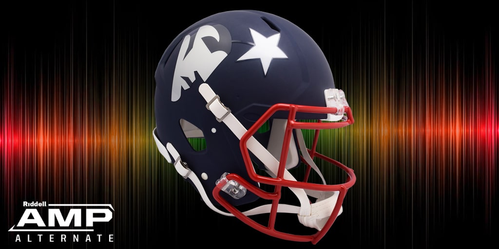 casco de los patriots NFL Riddell