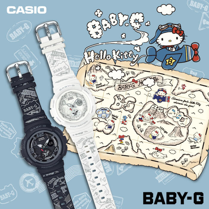 Relojes Casio Baby-G & Hello Kitty