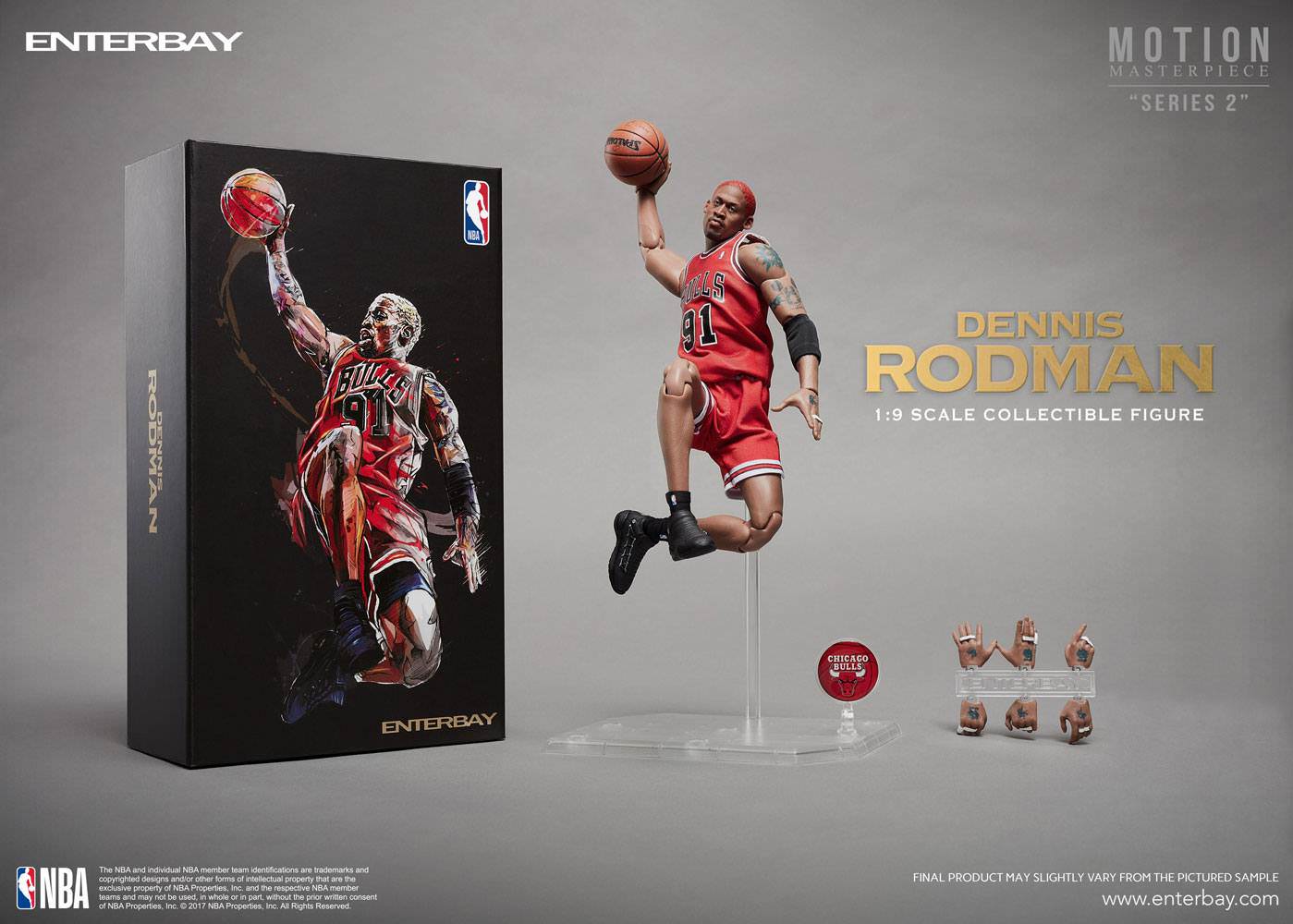 Figura de colección de dennis rodman