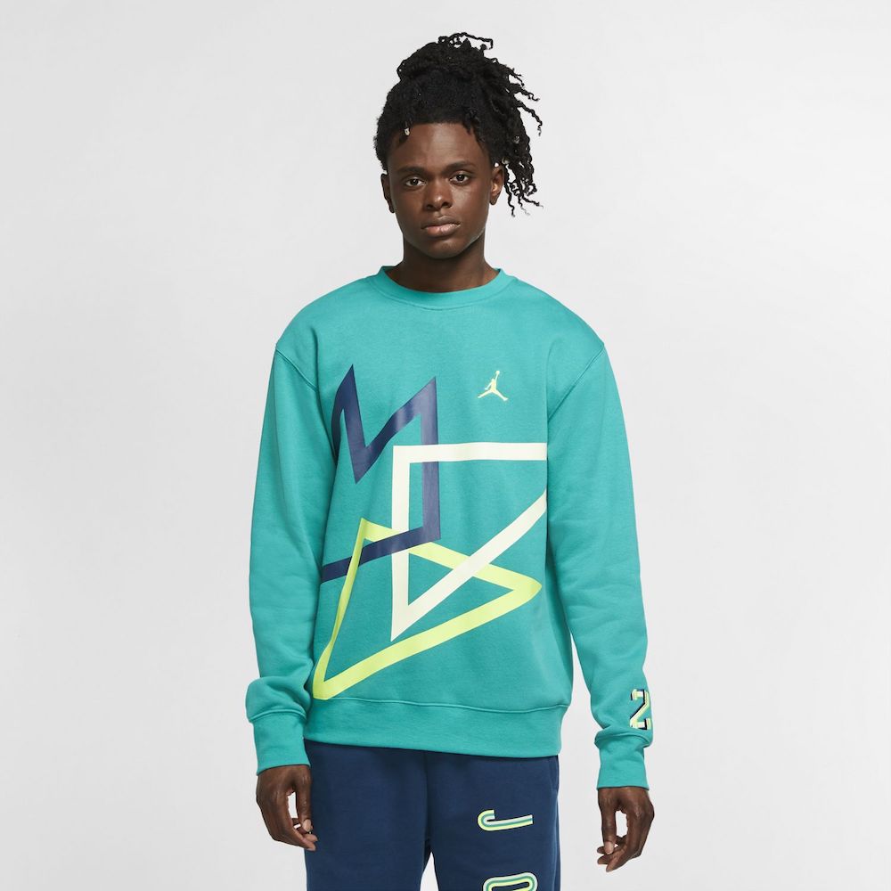sudadera Air Jordan HBR en verde