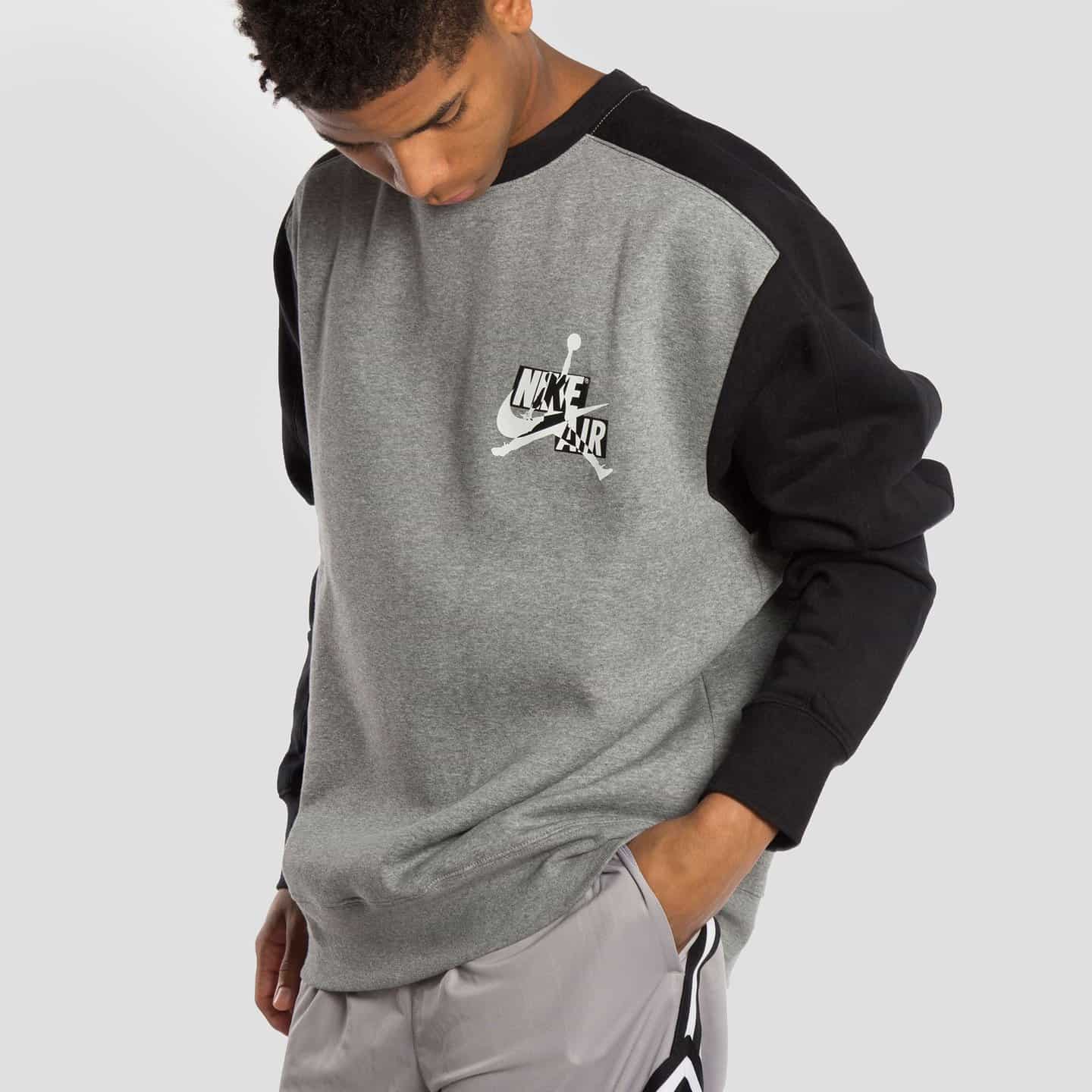 sudadera Air Jordan en gris