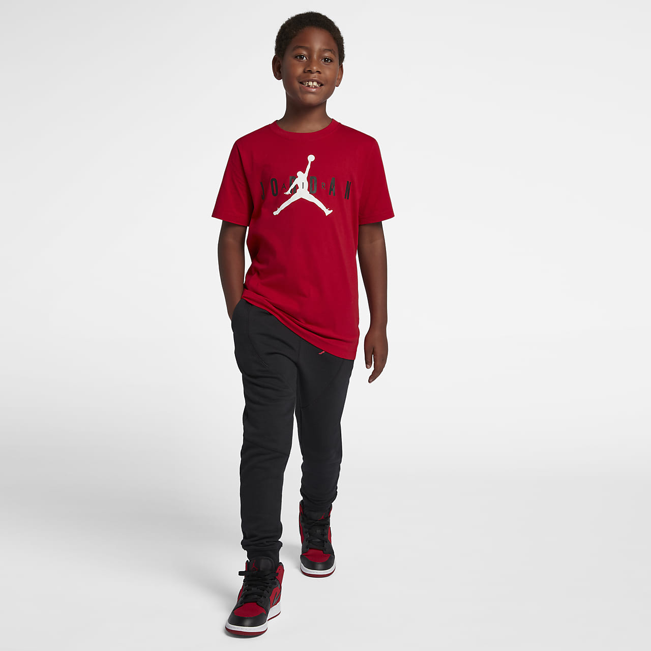 Camiseta Nike Air Jordan big logo Junior