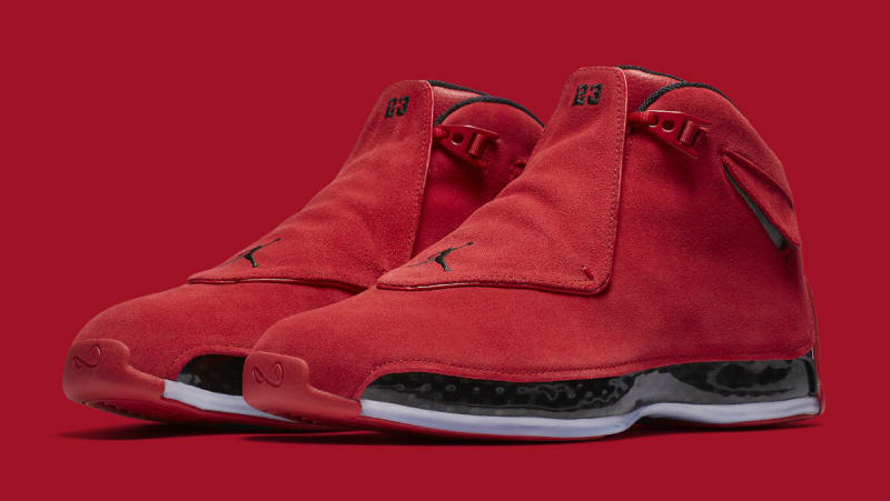 zapatillas Air Jordan 18 Red Toro