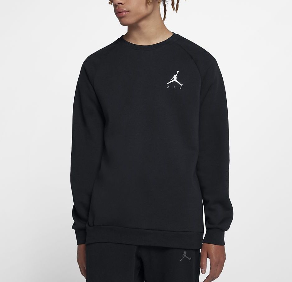 sudadera jordan en negro