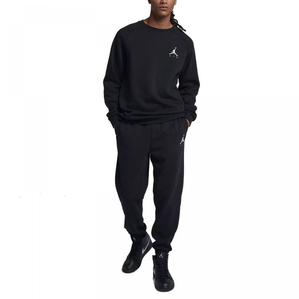 Pantalon Air Jordan Jumpman fleece en negro