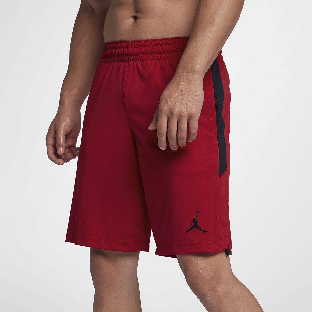 short baloncesto jordan en rojo