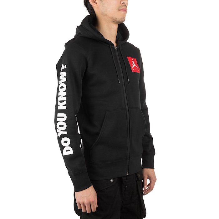 sudadera Air Jordan negra