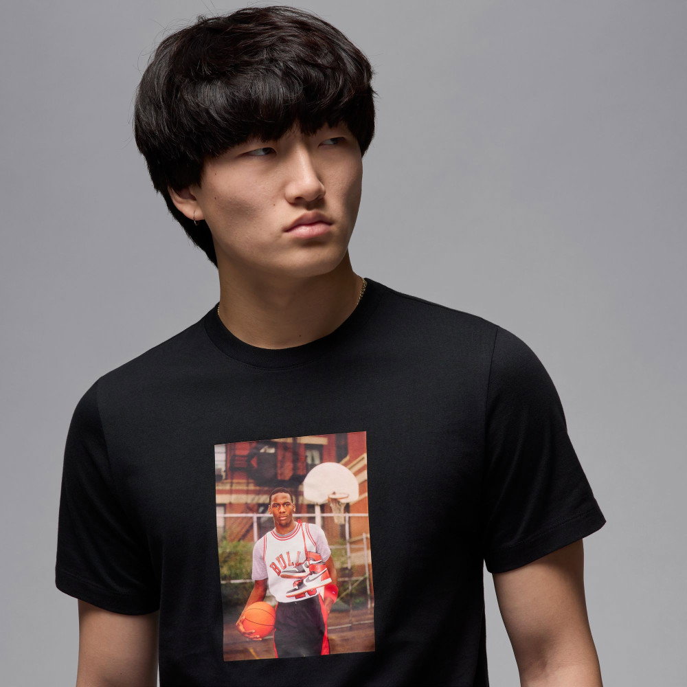 Camiseta Jordan negra FUIKAOMAR