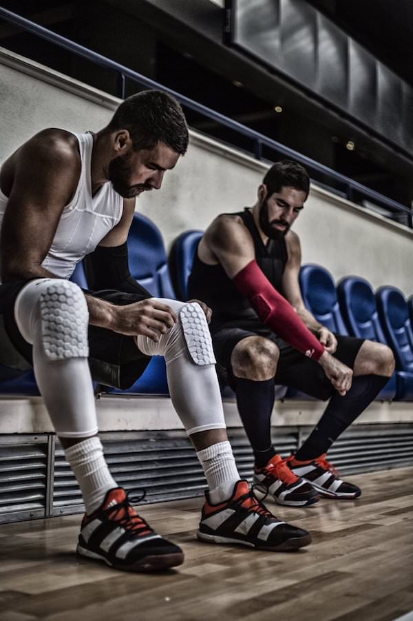 Rodilleras balonmano mcdavid hermanos karabatic 