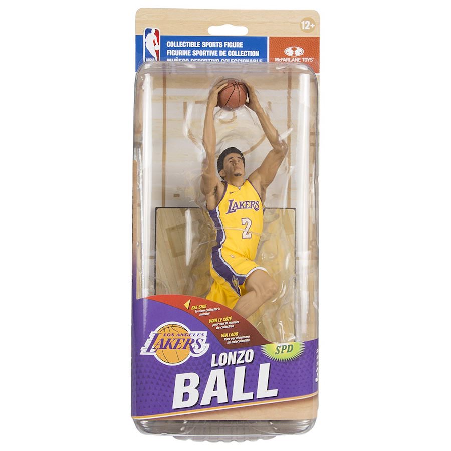 FIGURA LAKERS DE LONZO BALL