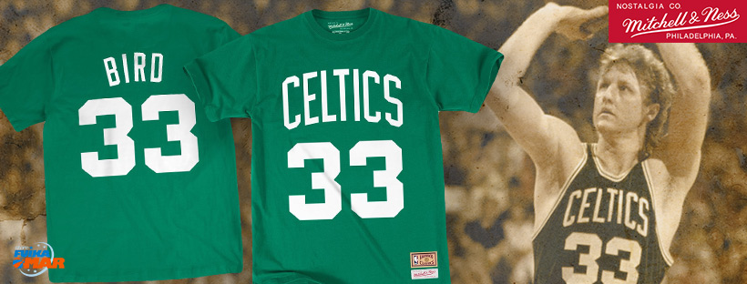 camiseta Larry Bird Mitchell ness Celtics