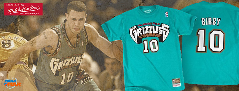 camiseta Mitchell ness grizzlies Bibby