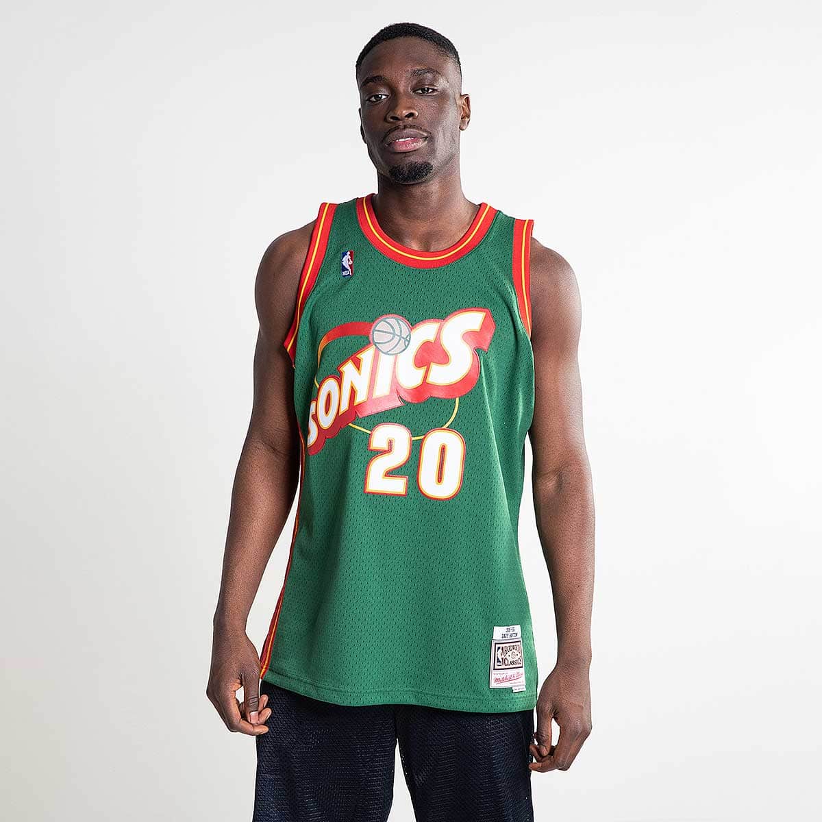 camiseta Gary Payton Sonics