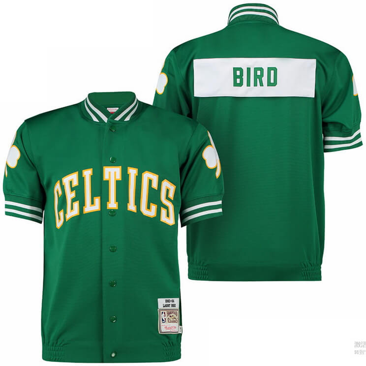 chaqueta Mitchell Ness de los Celtics 