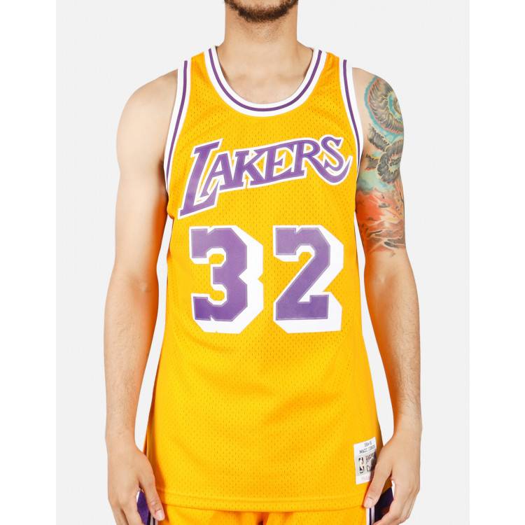 camiseta magic johnson lakers