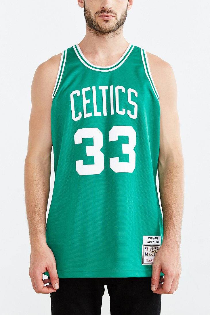 Camiseta nba swingman de larry bird con celtics