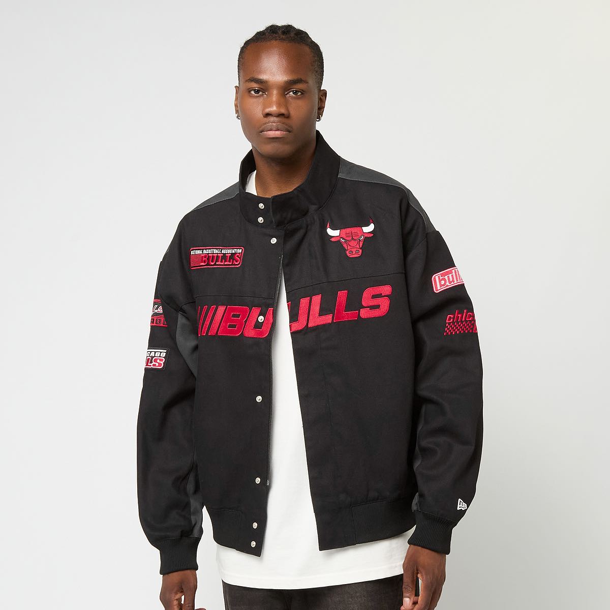 chaqueta bulls new era motor